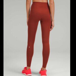 Lululemon NWOT Wunder Train High Rise Leggings 31" Length - Size 6 in Cayenne
